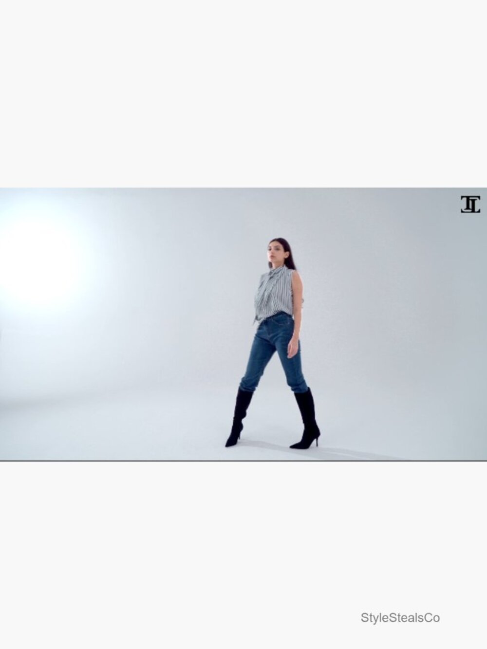 Knee High Boots Stiletto Heel Pointed Toe Tall Zip Leather Fashion Long Boots - Picture 7 of 7